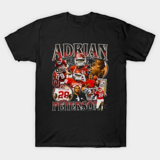 Adrian Peterson College Vintage Bootleg T-Shirt